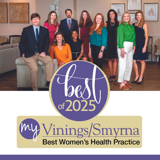 Peachtree Women's Specialist voted best of 2025 for Best Women's Health Practice